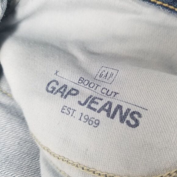 GAP BOOT CUT LIGHT WASH. SZ - Picture 4 of 8
